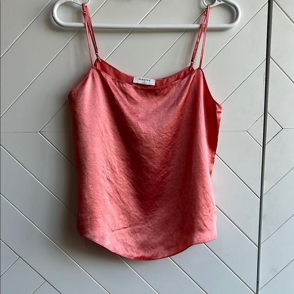 Aritzia Babaton Benji Camisole top in pink/salmon colour. Size S - Picture 1 of 5